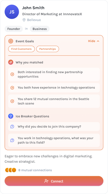 Event Goal setting with Veery Event Goal setting with Veery